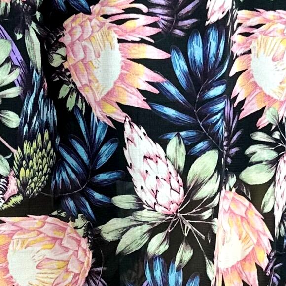 H & M Divided Floral Maxi Dress - 12 - Picture 8 of 14